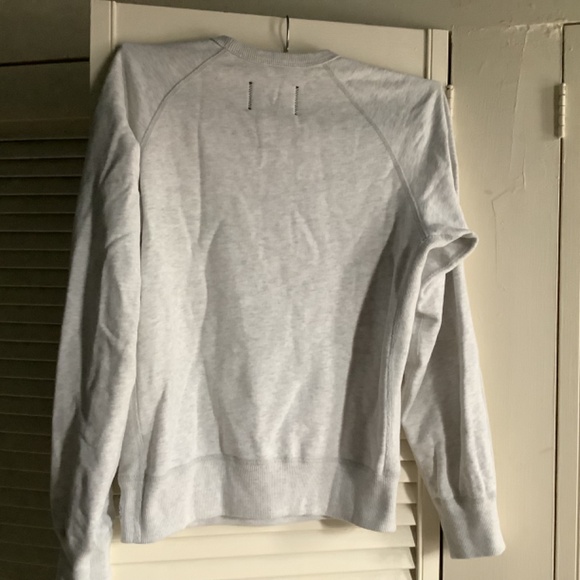 Reigning Champ very pale grey crew neck sweatshirt xs - Picture 2 of 4